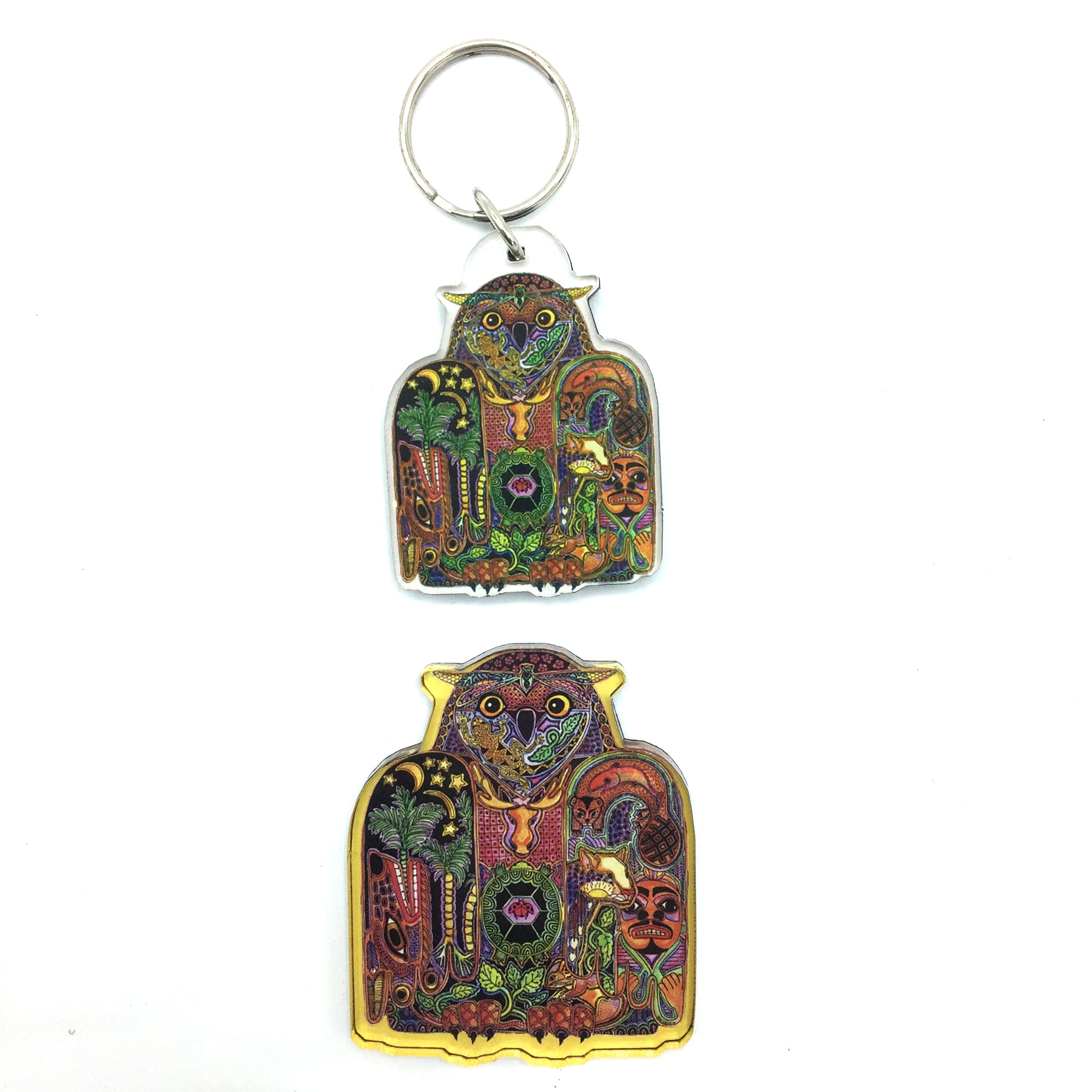 Owl Magnets and Keychains