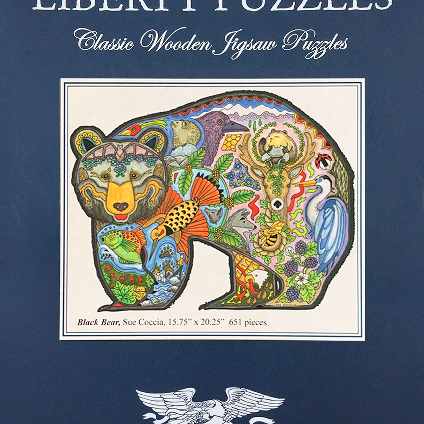 Black Bear Jigsaw Puzzle