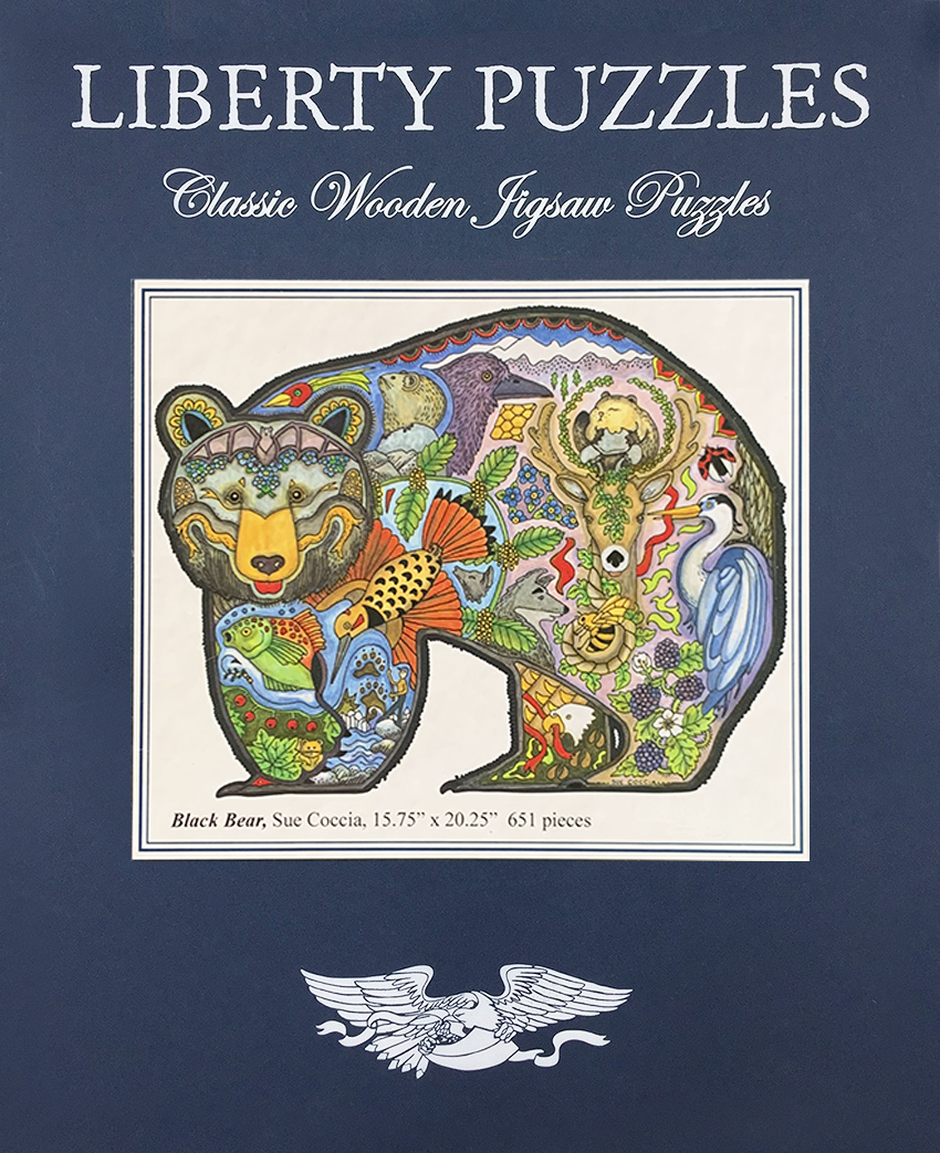 Black Bear Jigsaw Puzzle