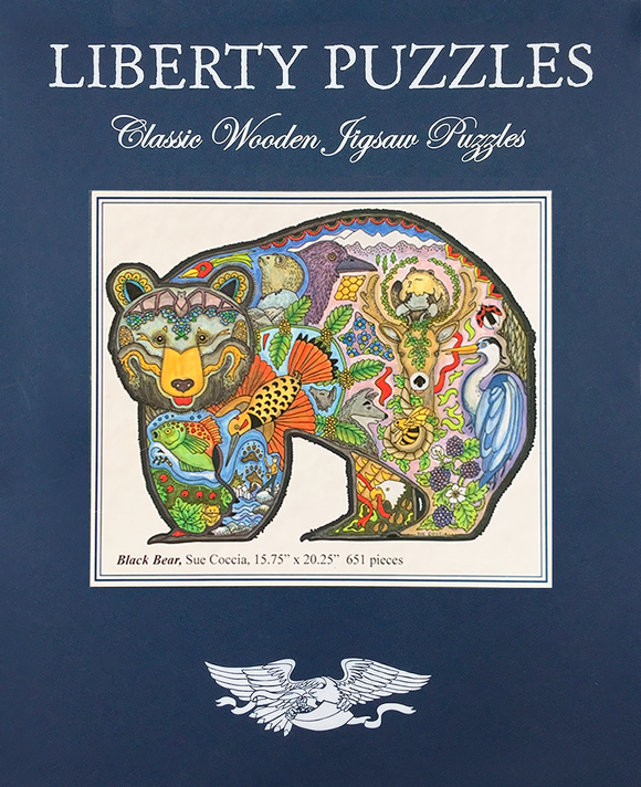 Liberty puzzles deals bear