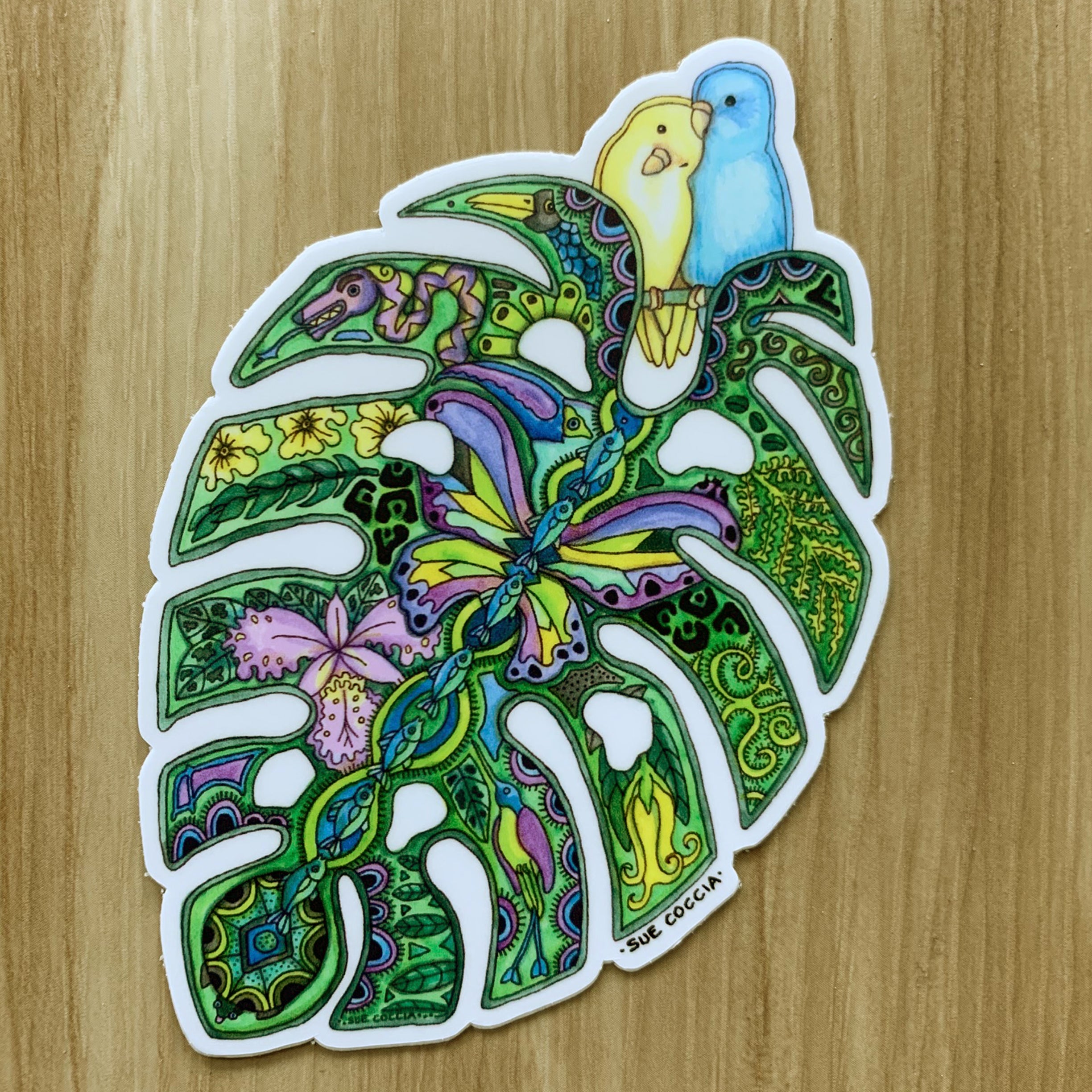 Monstera Sticker