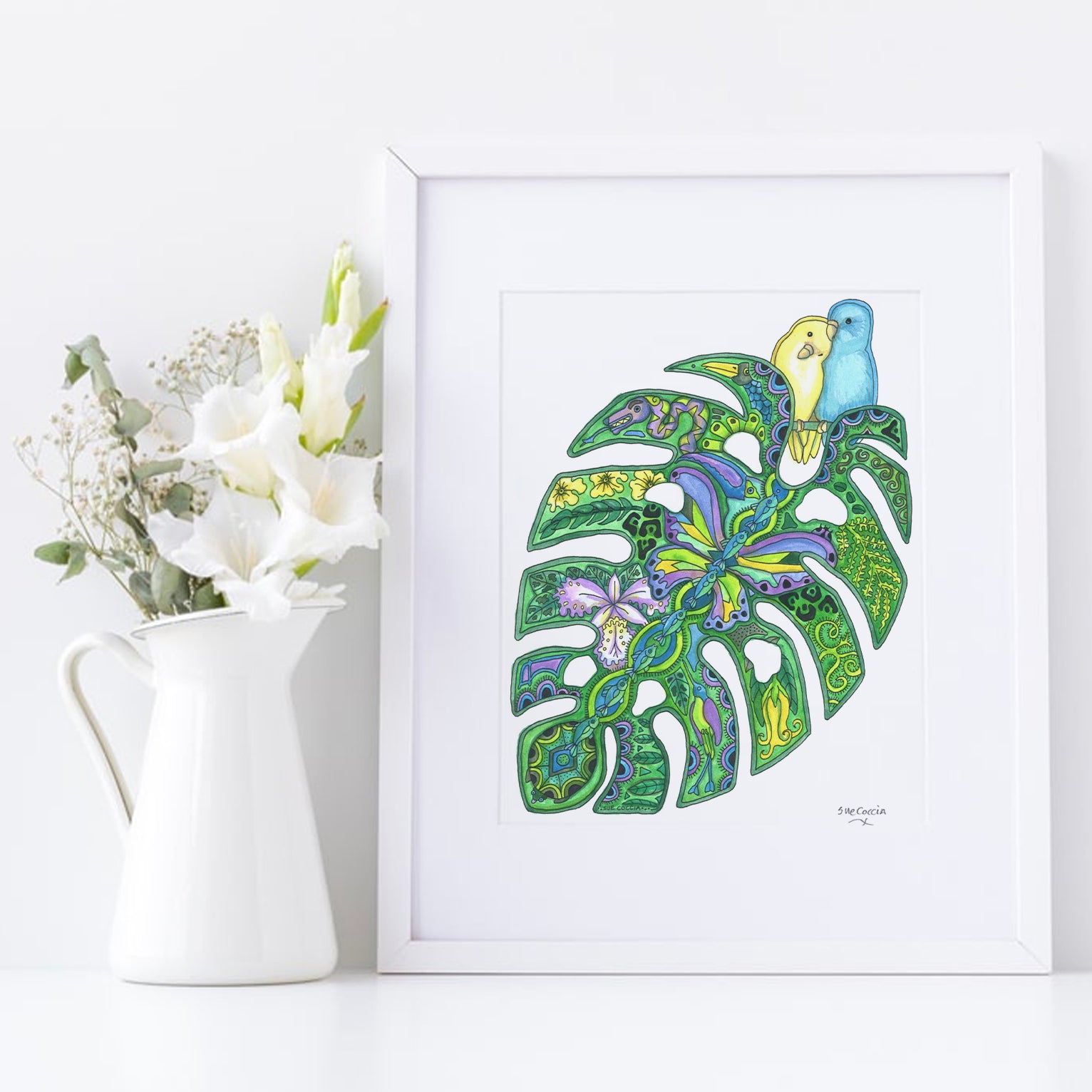 Monstera Signed Print