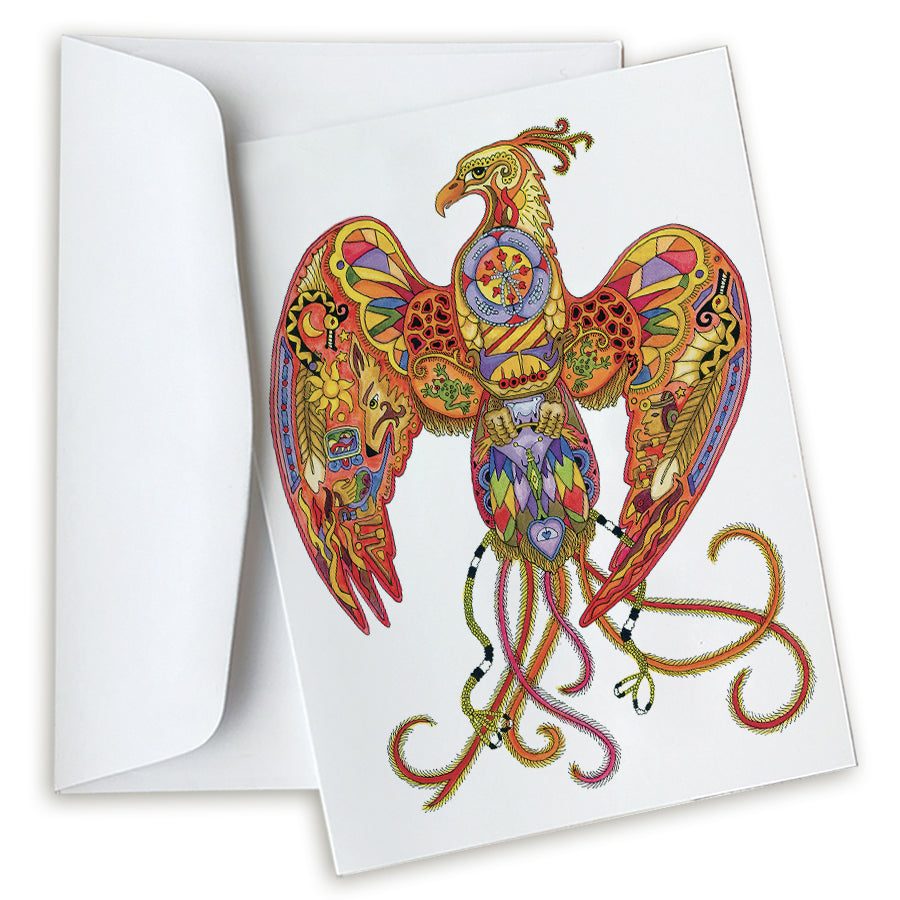 Phoenix Note Card