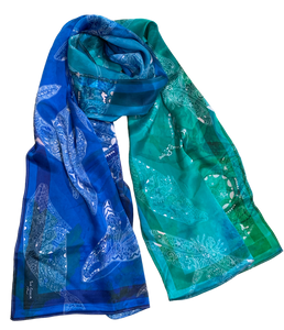 Ocean Spirits Silk Scarf