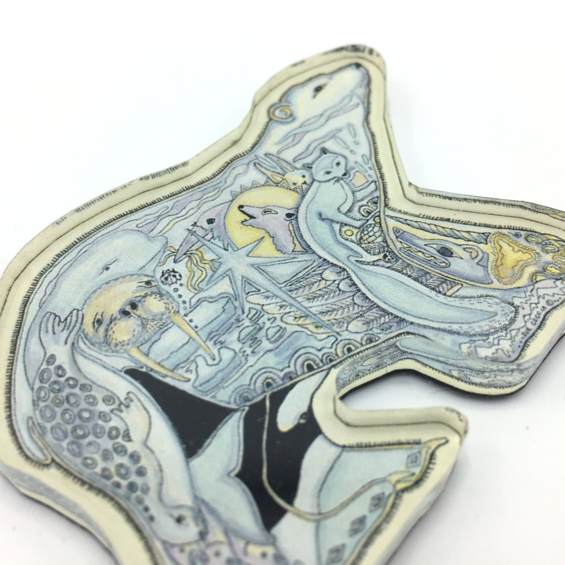 Polar Bear Magnets and Keychains