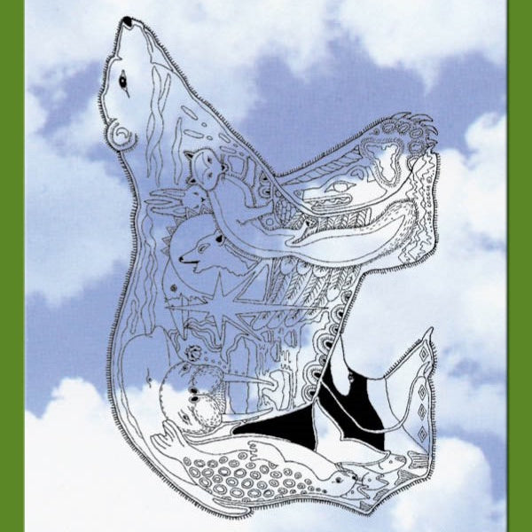 Polar Bear Rubber Stamps