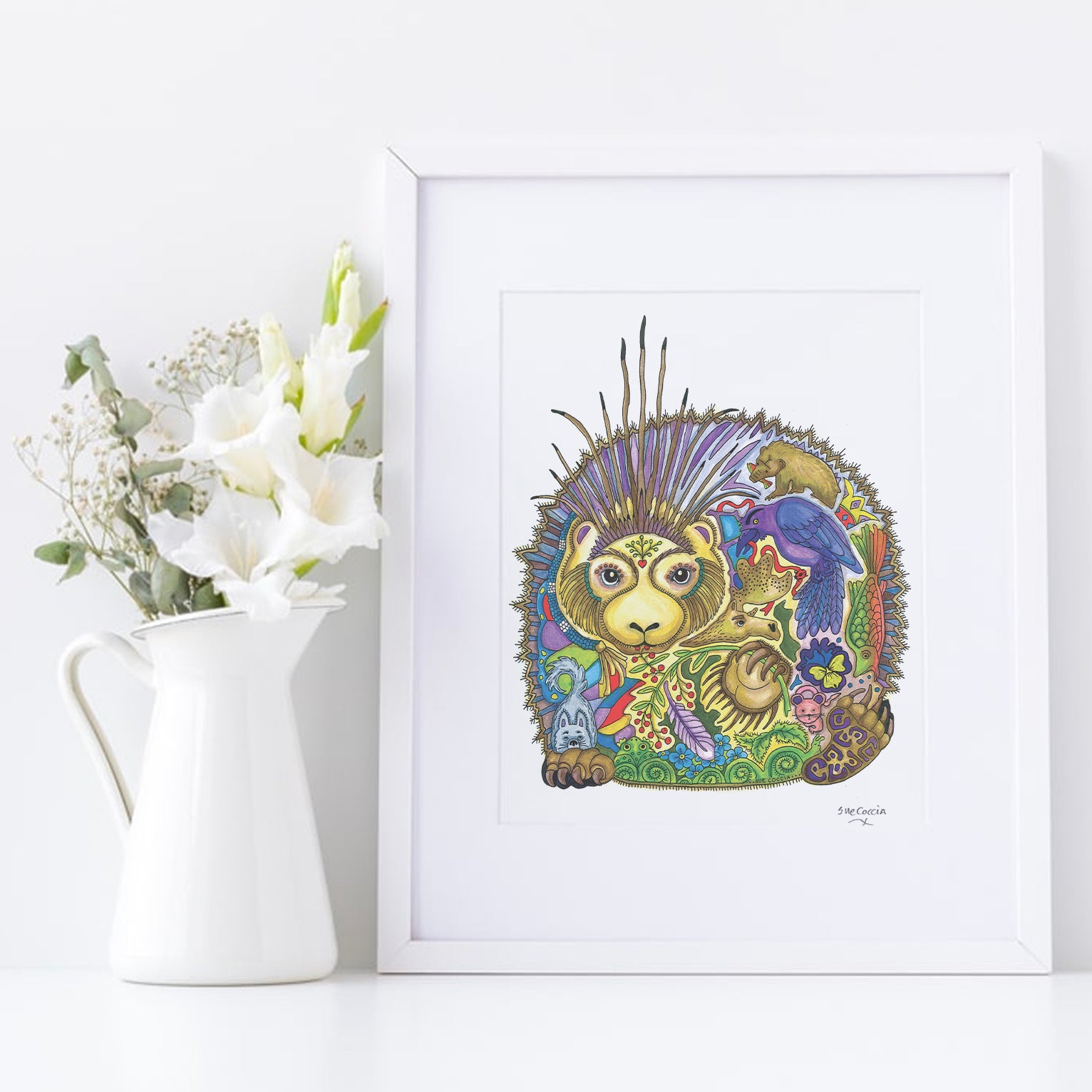 Porcupine Signed Print