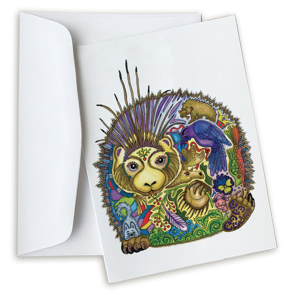 Porcupine Note Card