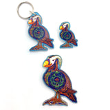 Puffin Magnets, Keychains and Pins