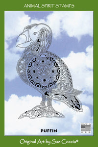 Puffin Rubber Stamp
