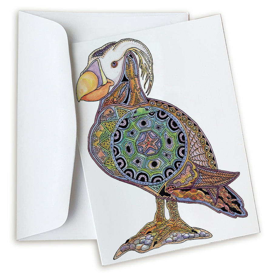 Puffin Note Card