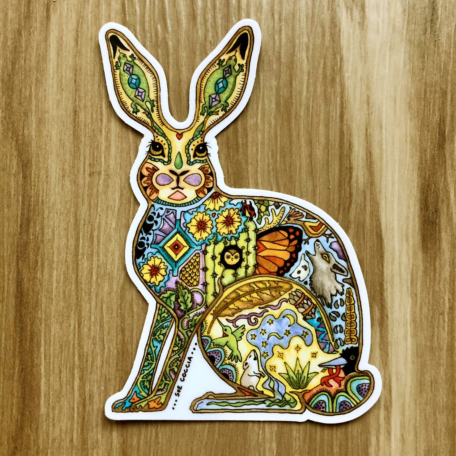Jackrabbit Sticker