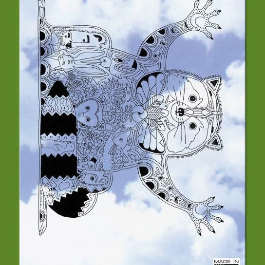 Raccoon Rubber Stamp