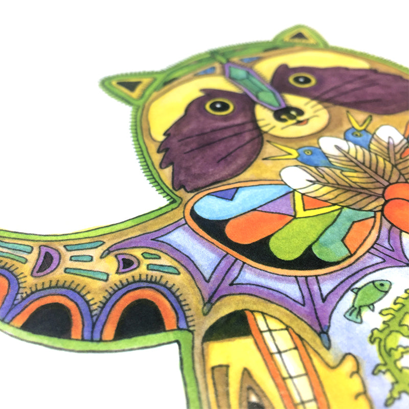 Raccoon Signed Print