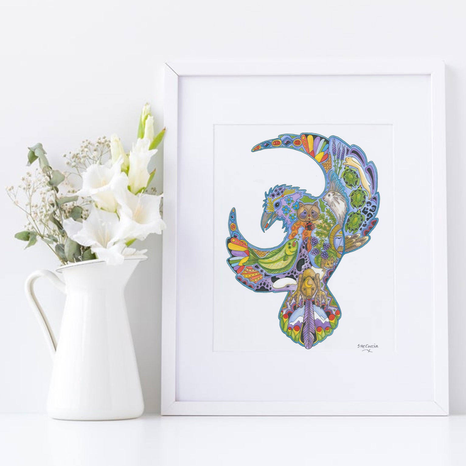 Raven 2 Signed Print