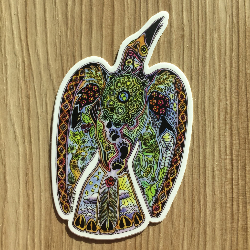 Raven Sticker – EarthArt International