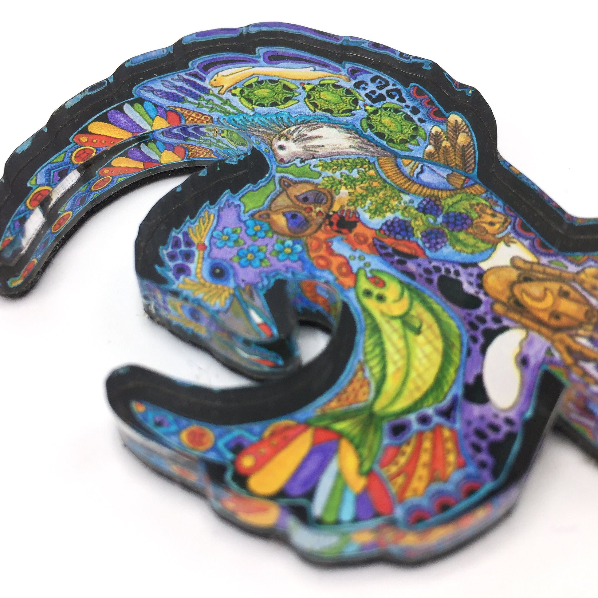 Raven 2 Magnets and Keychains