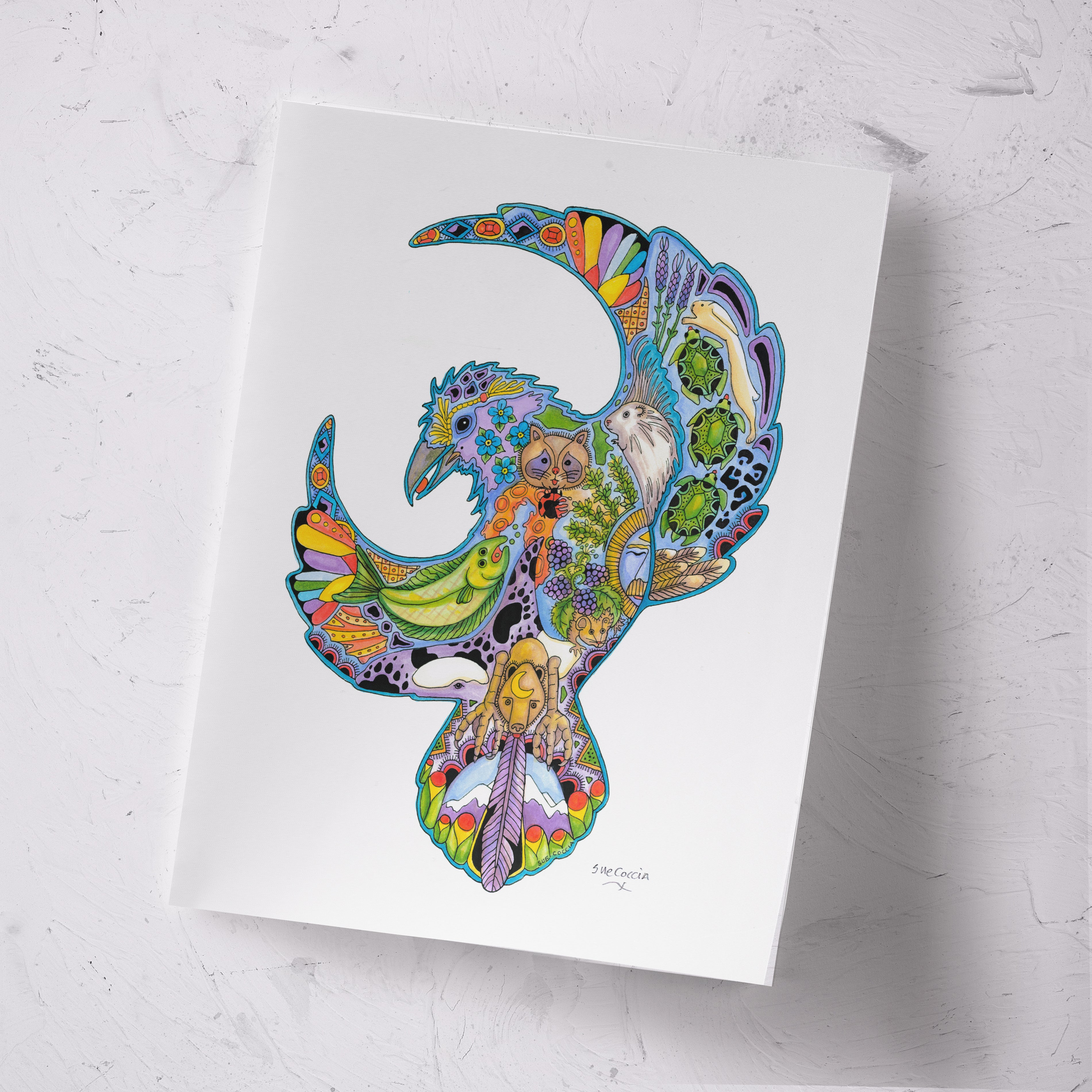 Raven 2 Signed Print