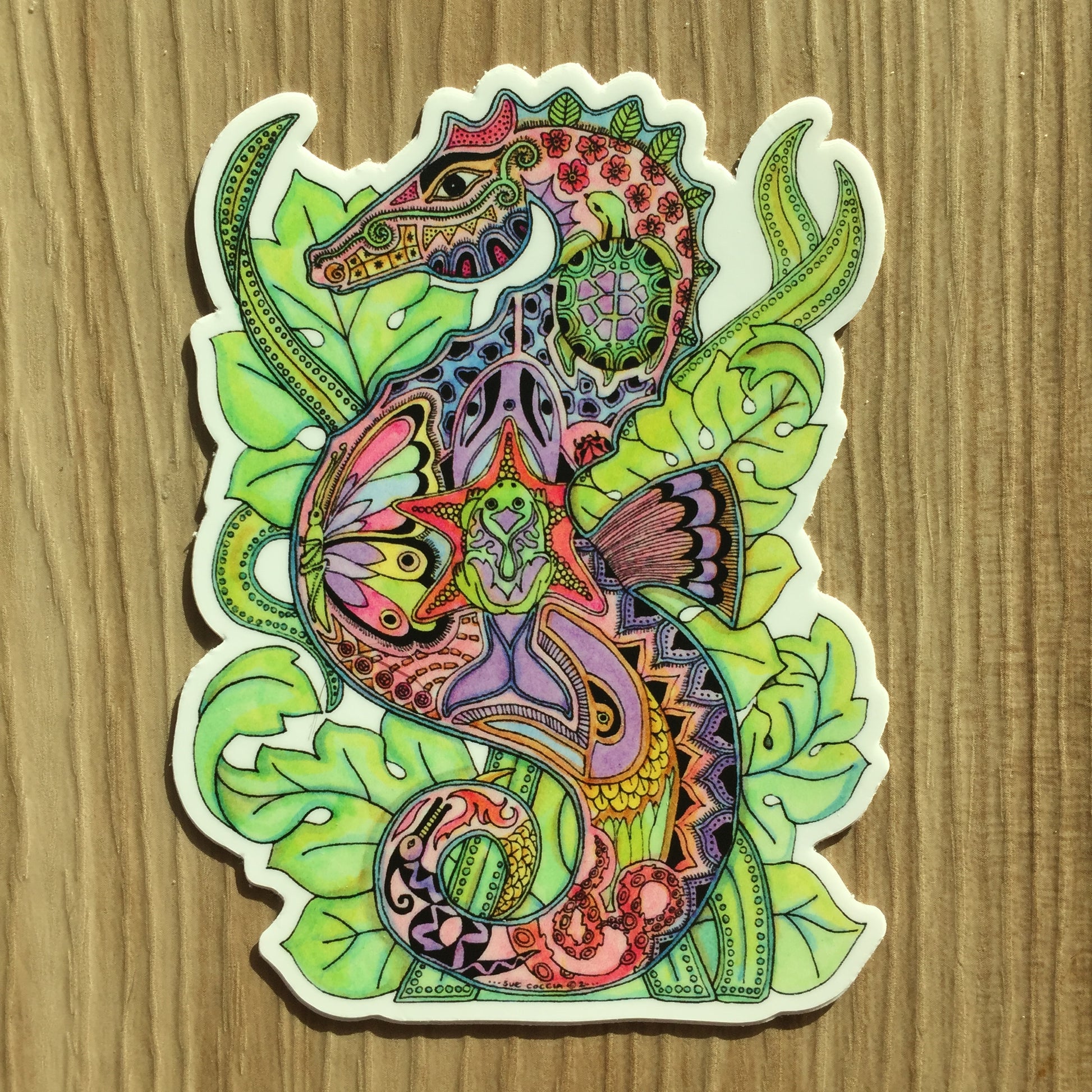 Sea Horse Sticker