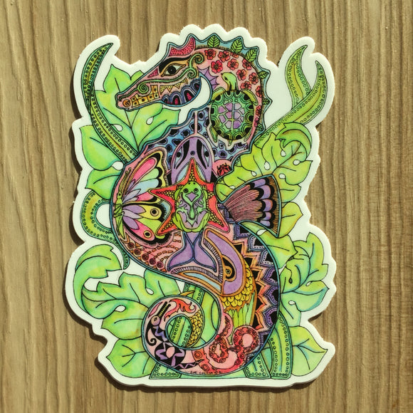 Sea Horse Sticker