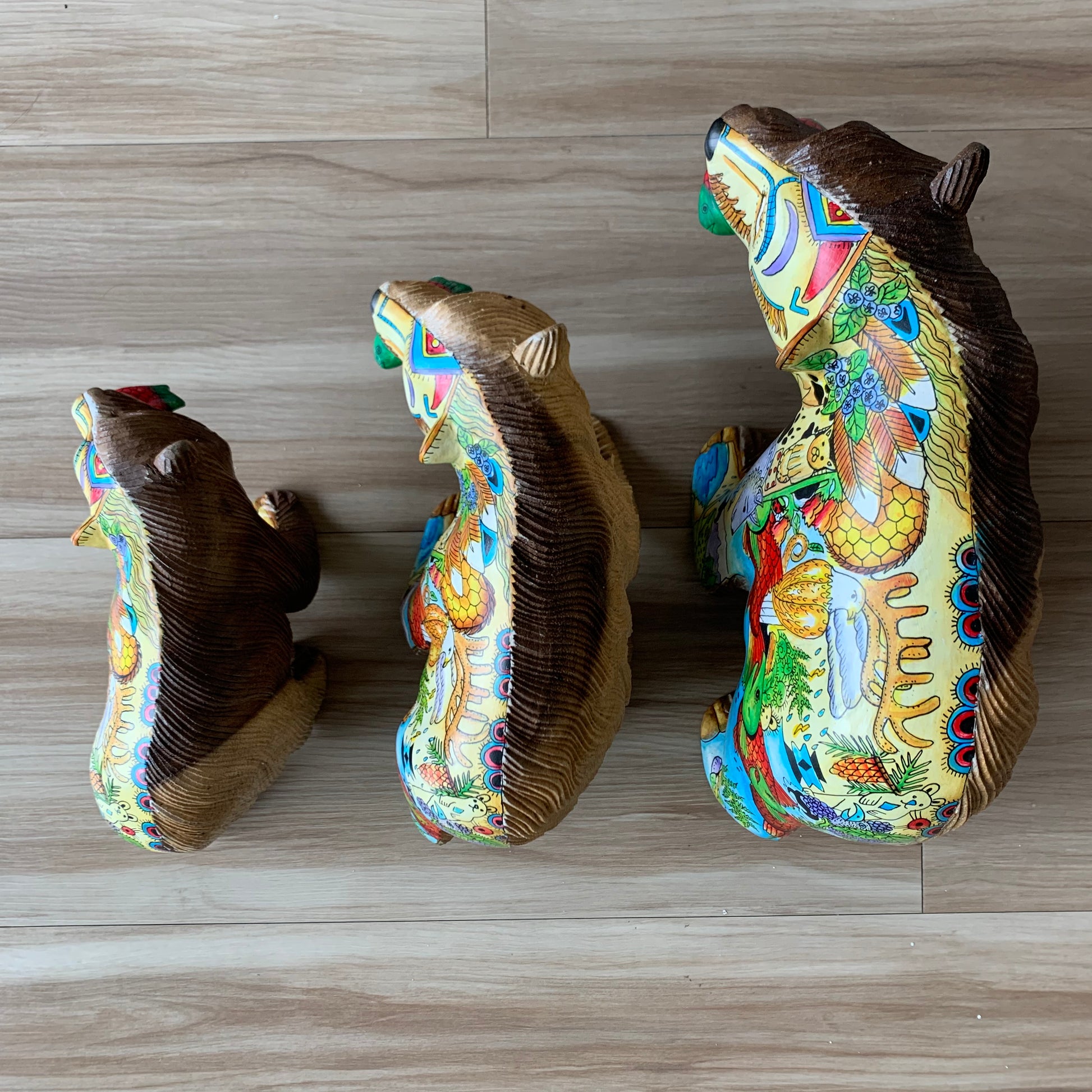 Grizzly Bear Carving (Small)