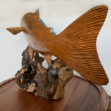 Salmon Carving w/ Stand
