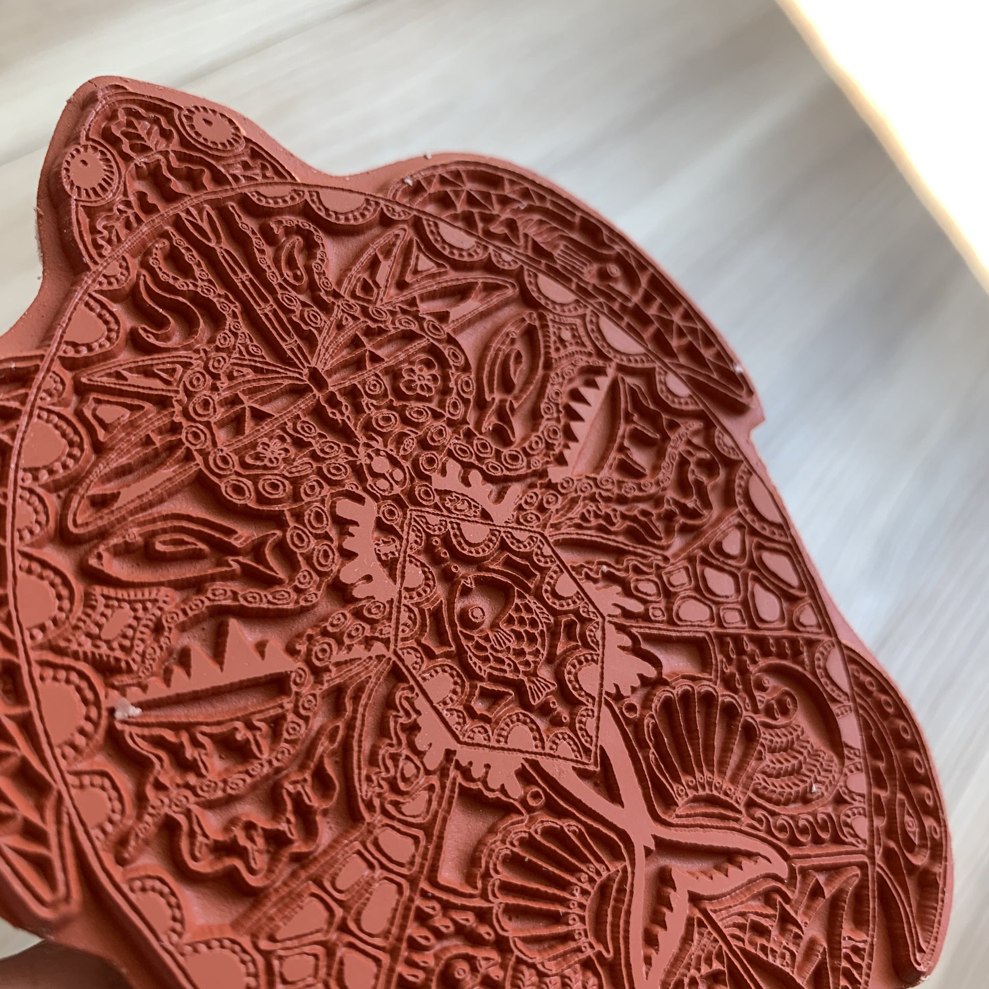 Sea Turtle Rubber Stamp