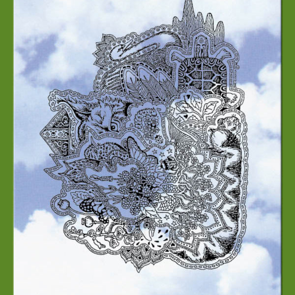 Secret Lynx Rubber Stamp