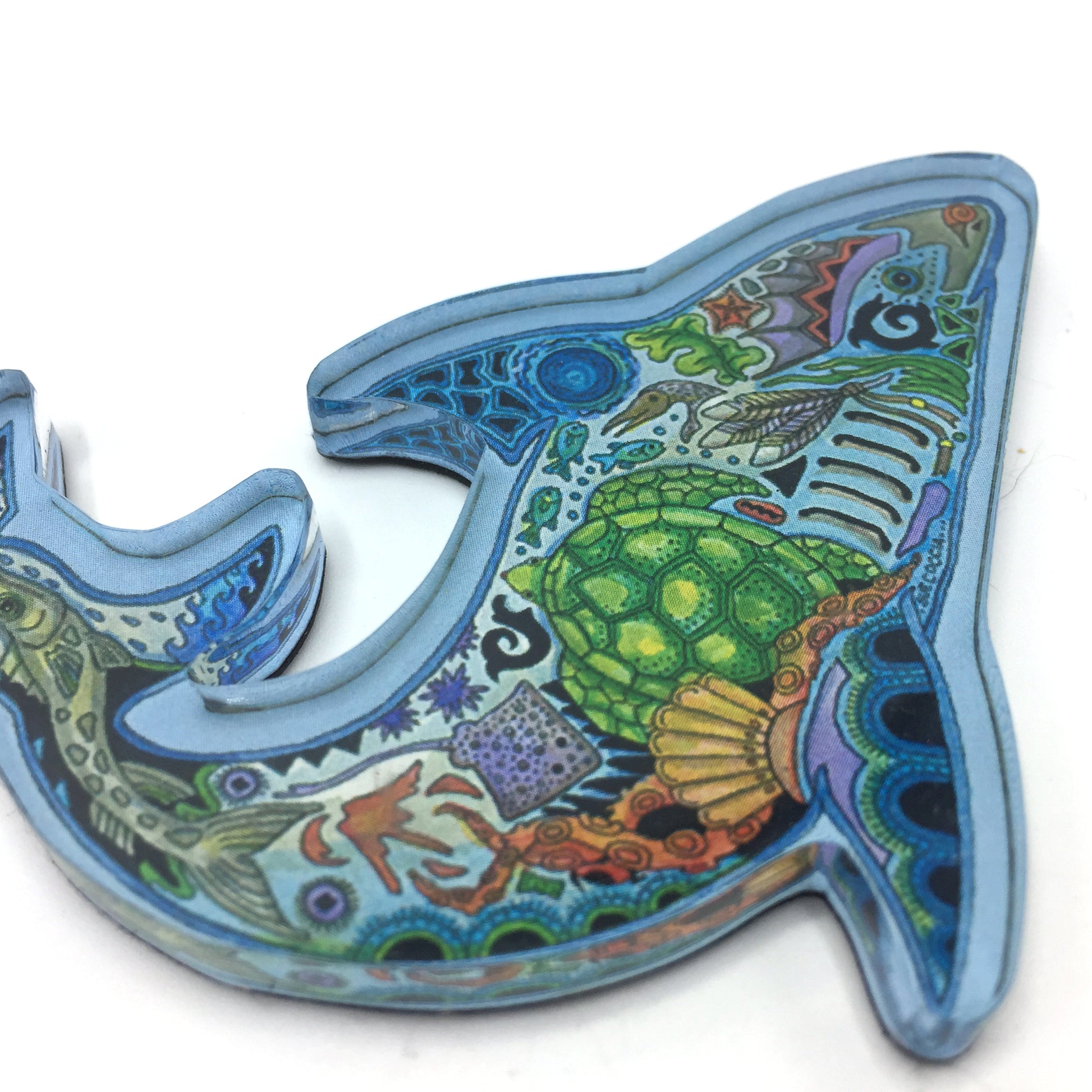 Shark Magnets and Keychains