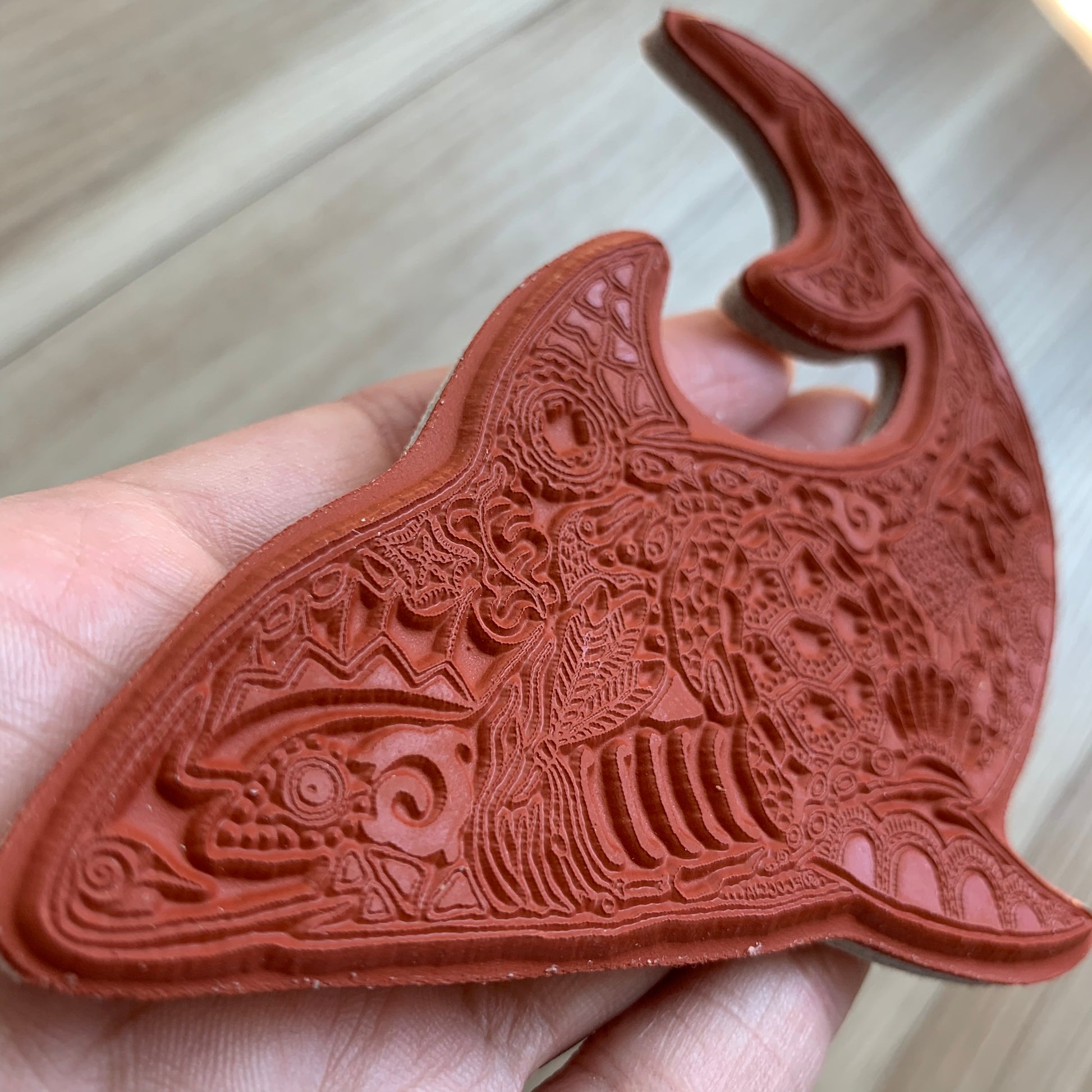 Shark Rubber Stamp