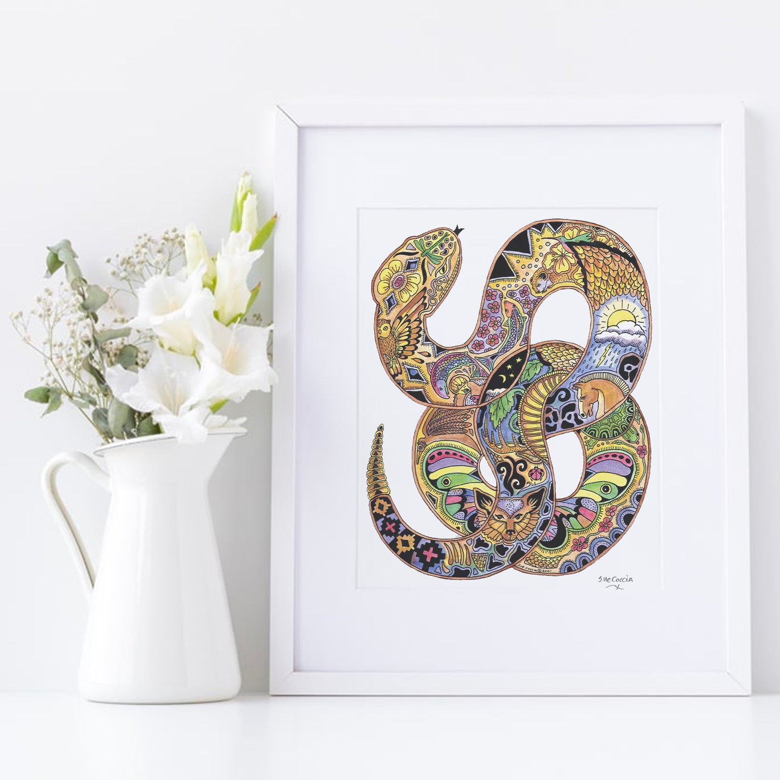 Snake Signed Print