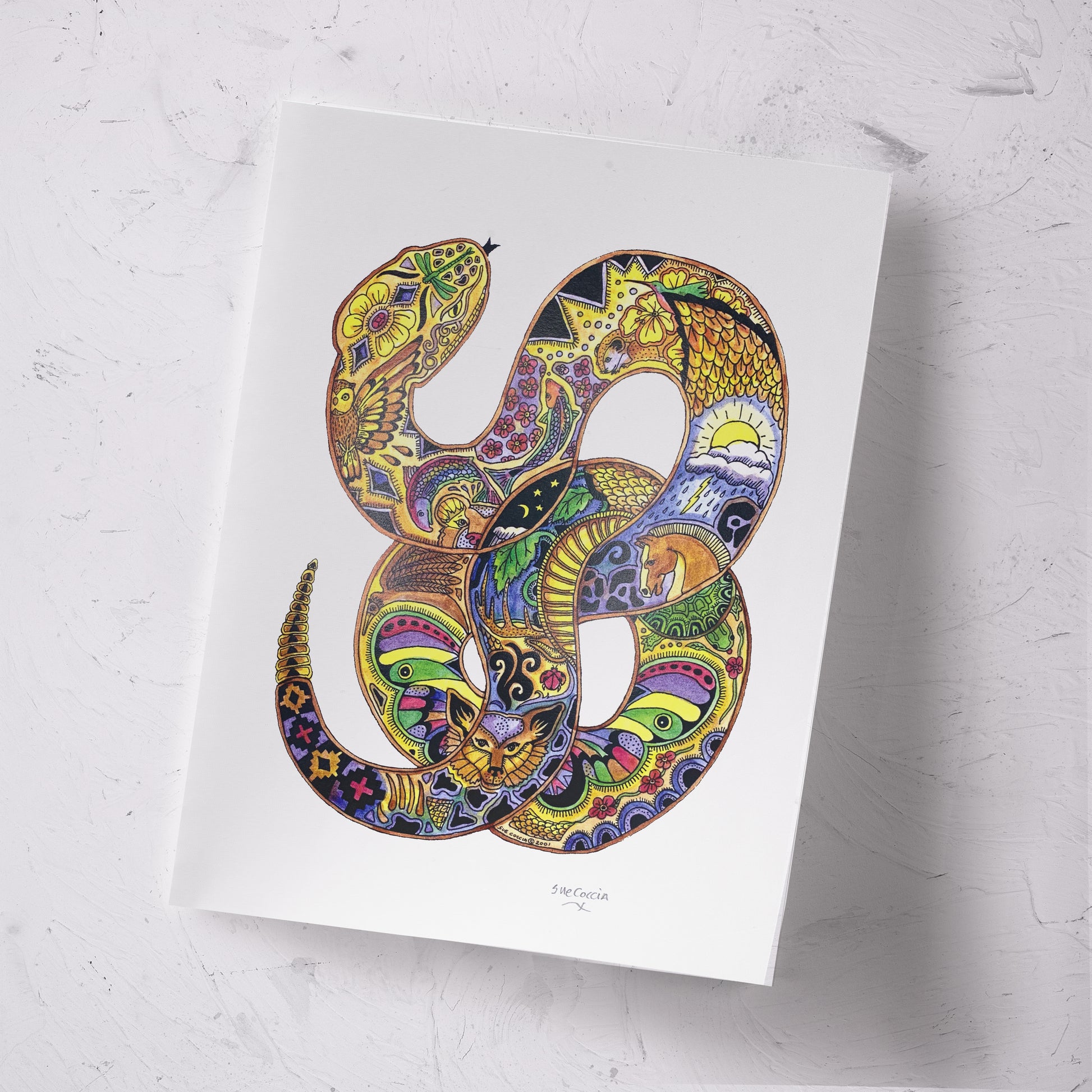 Snake Signed Print