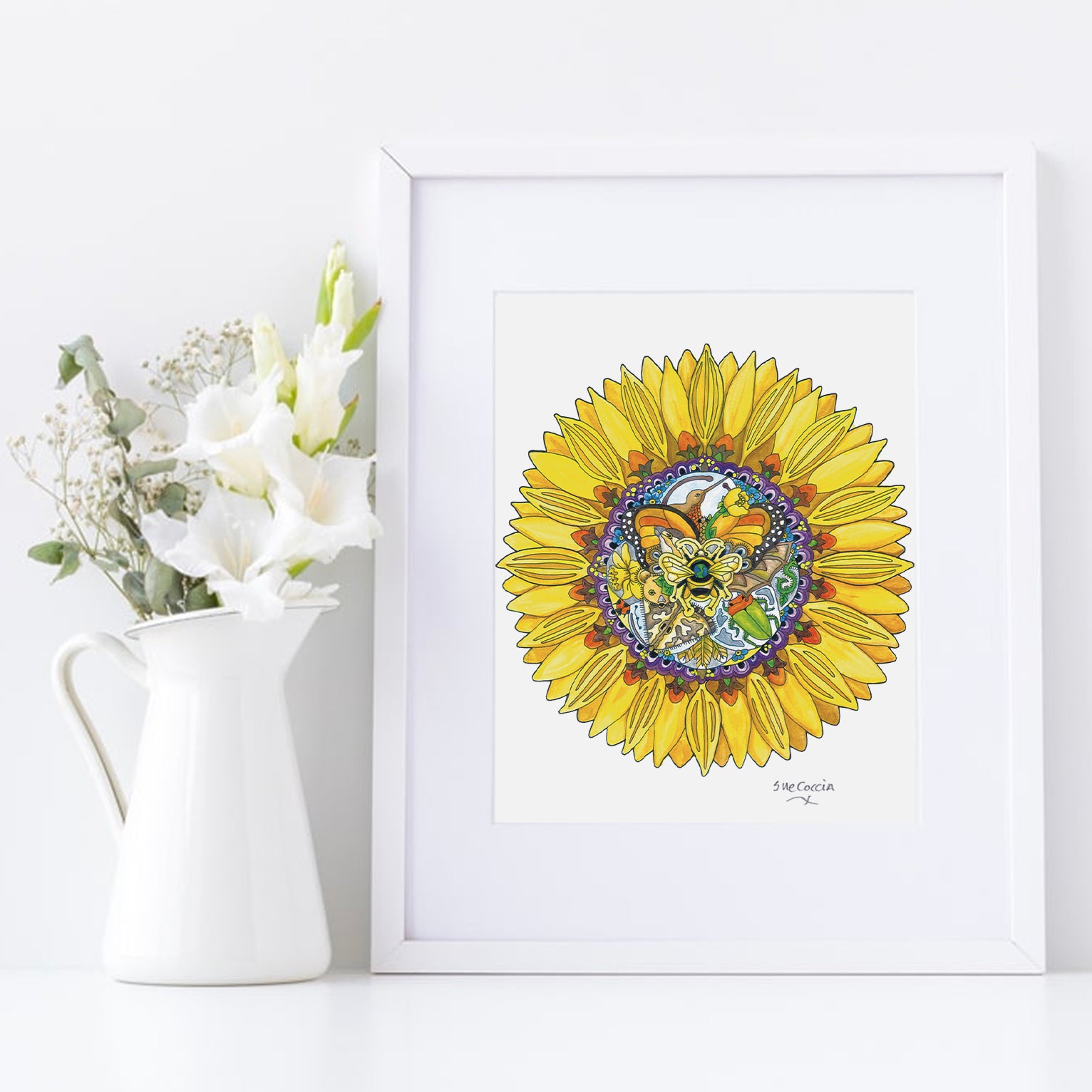 Sunflower Signed Print