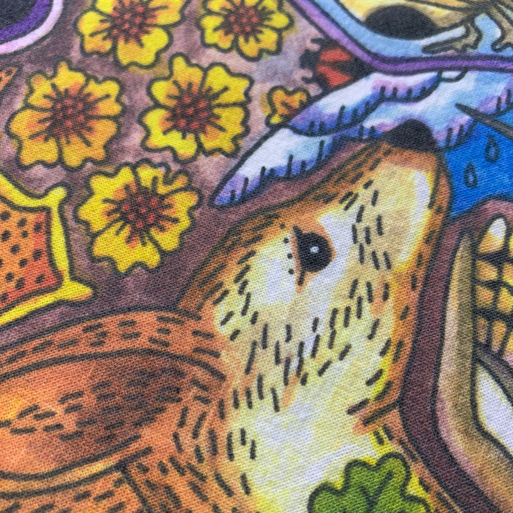 Squirrel Flour Sack Towel