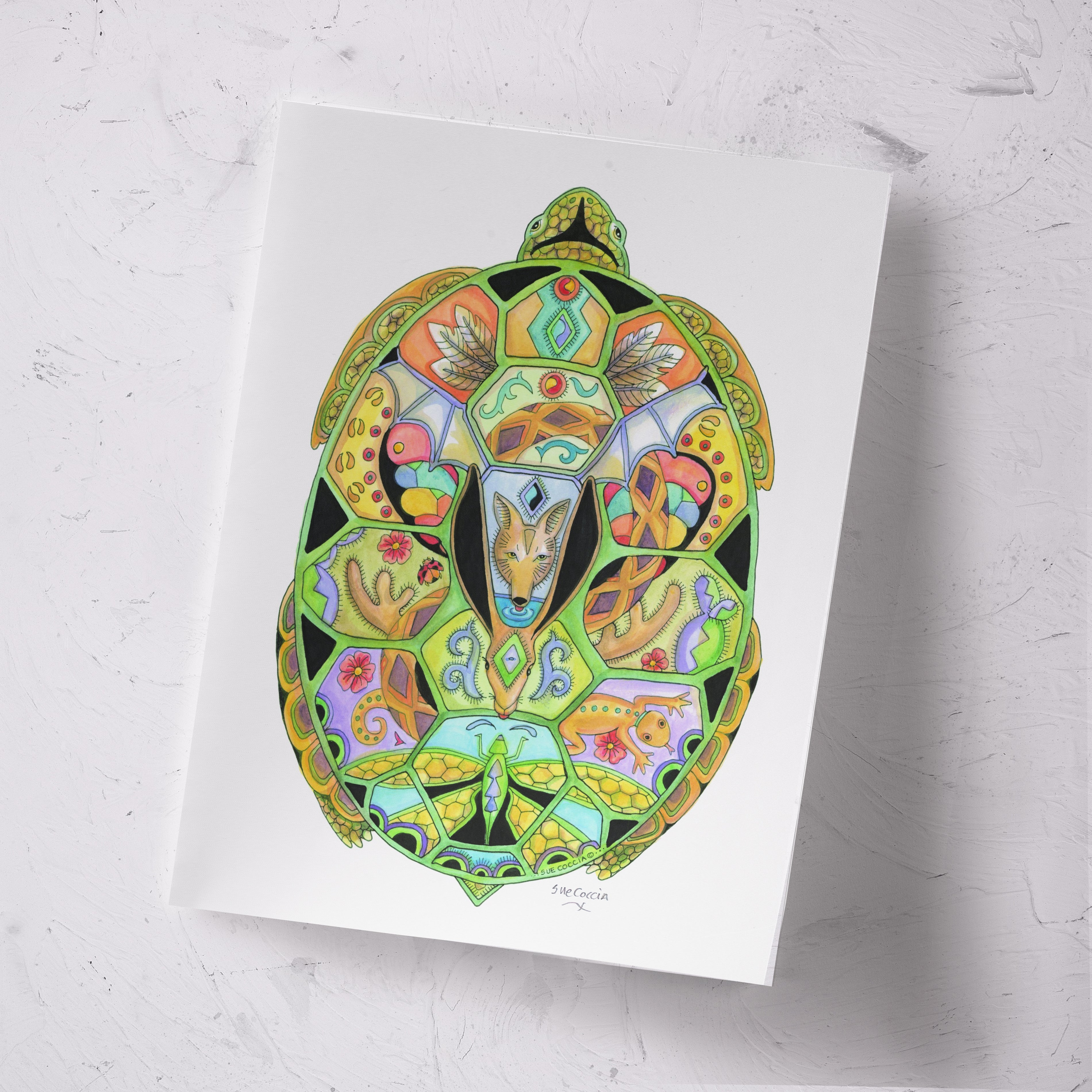 Tortoise Signed Print