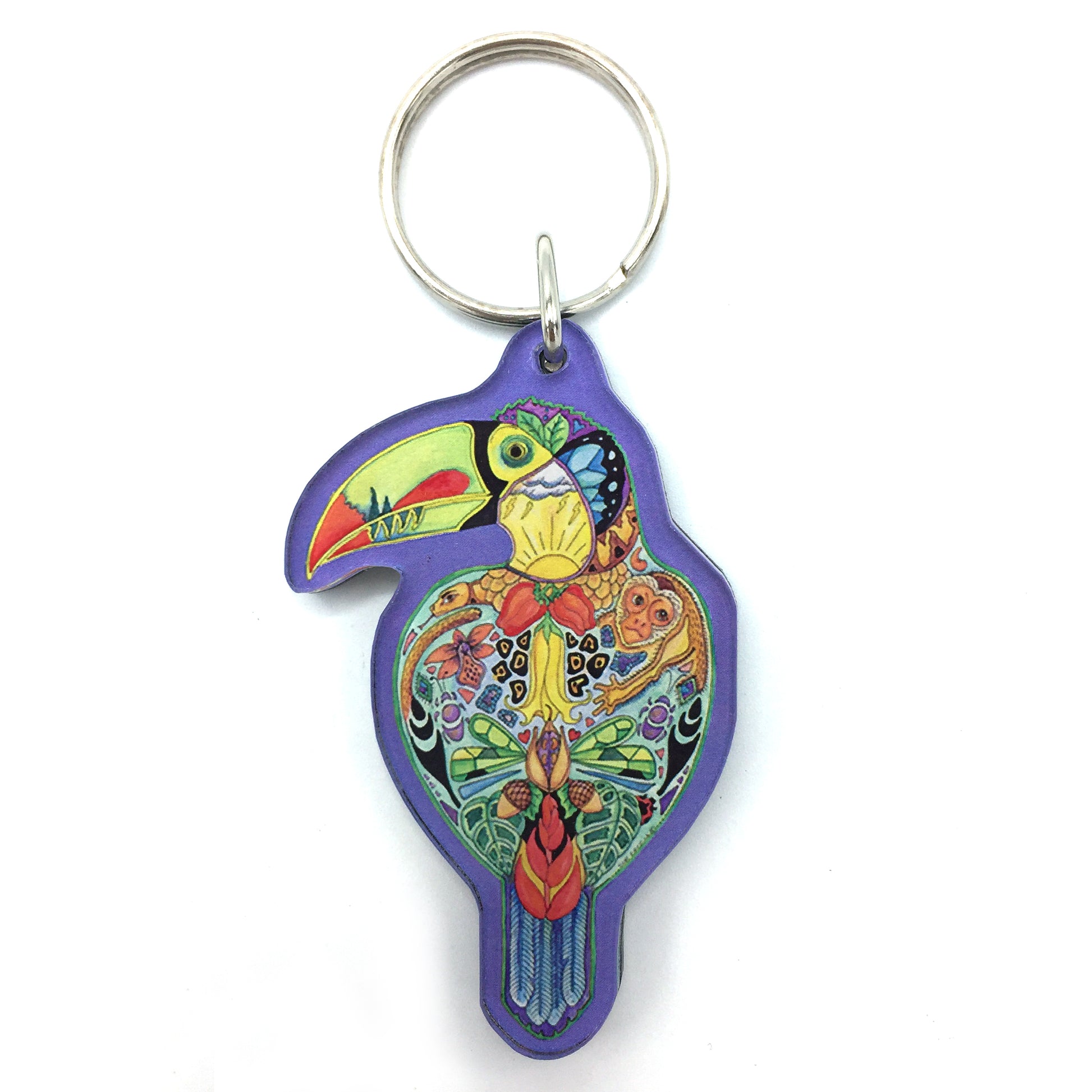 Toucan Magnets and Keychains,  keychains