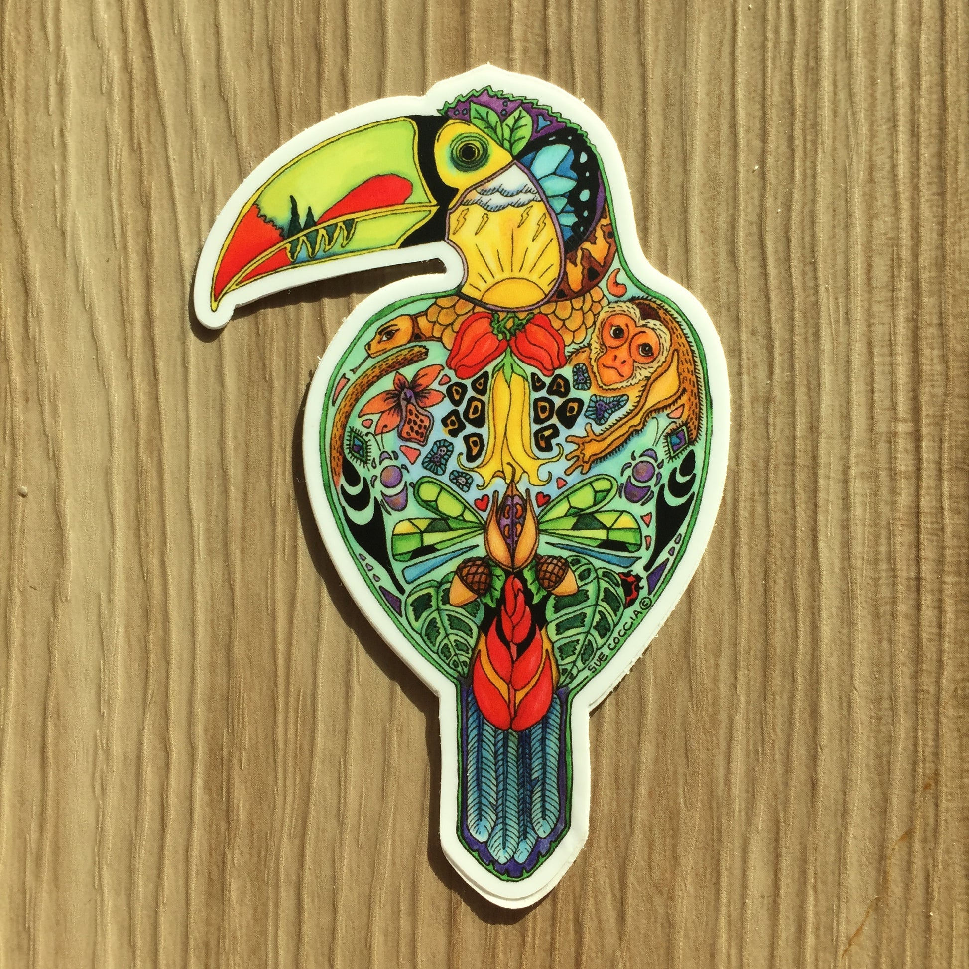 Toucan Sticker
