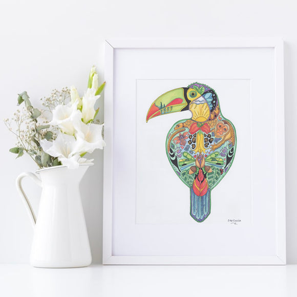 Toucan Signed Print