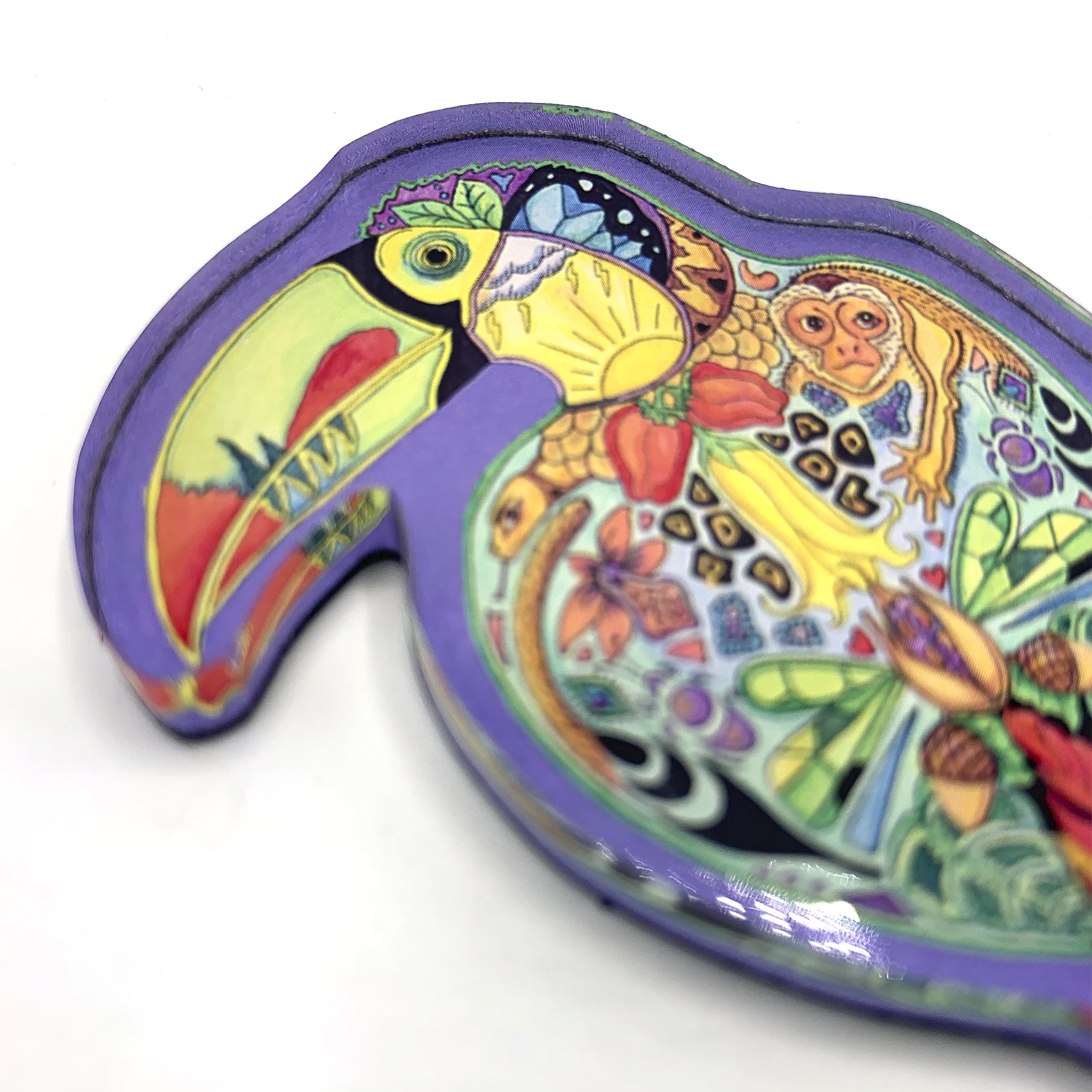 Toucan Magnets and Keychains,  keychains