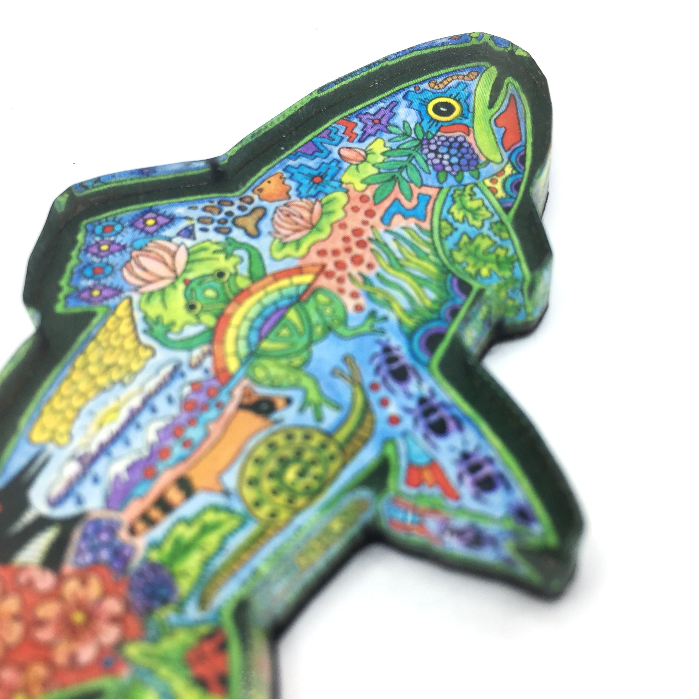 Trout Magnets and Keychains