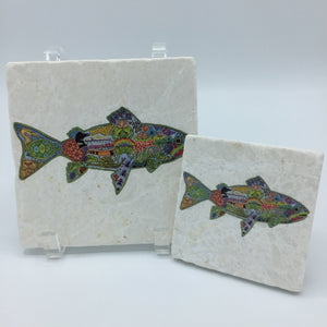 Trout Coasters and Trivets