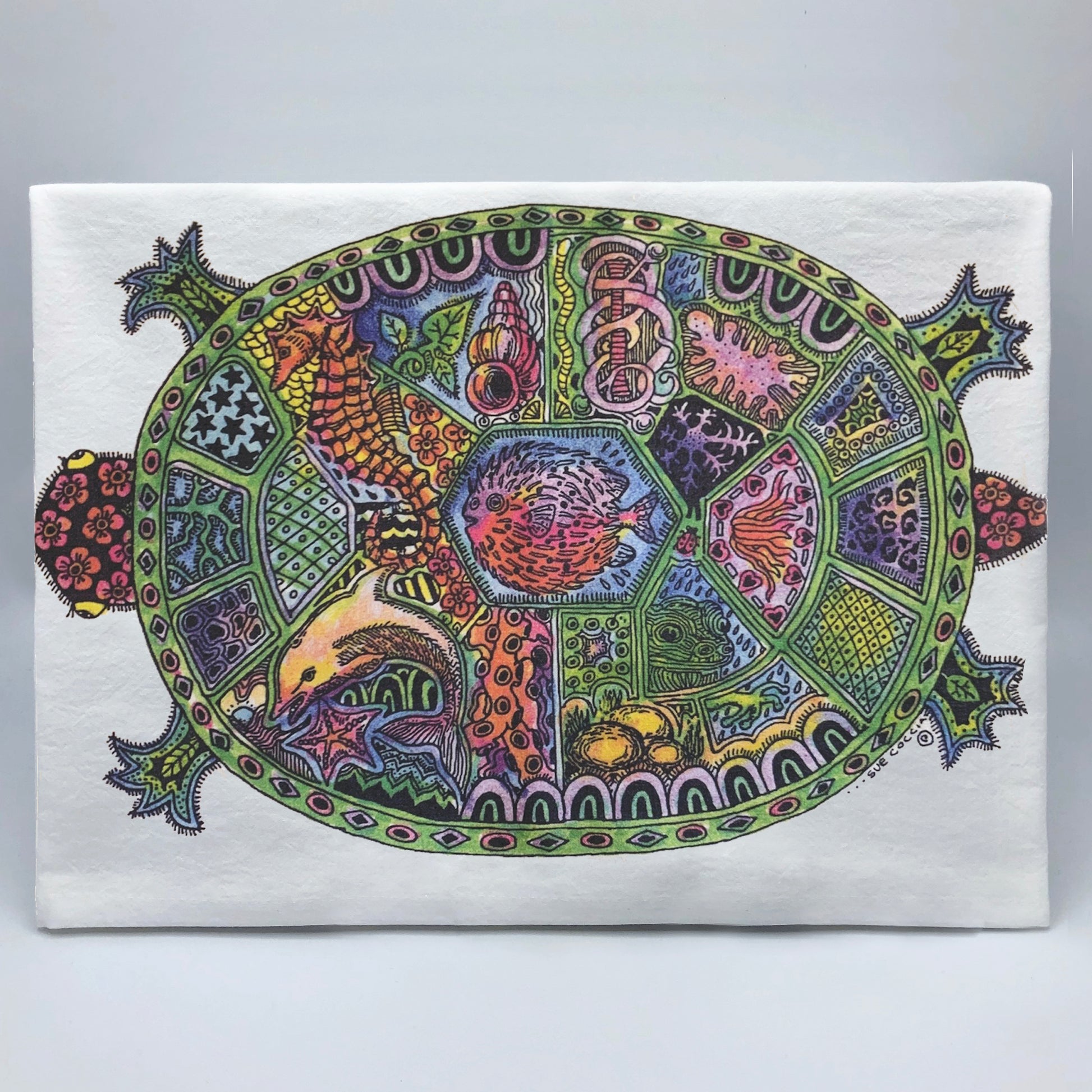 Turtle Flour Sack Towel