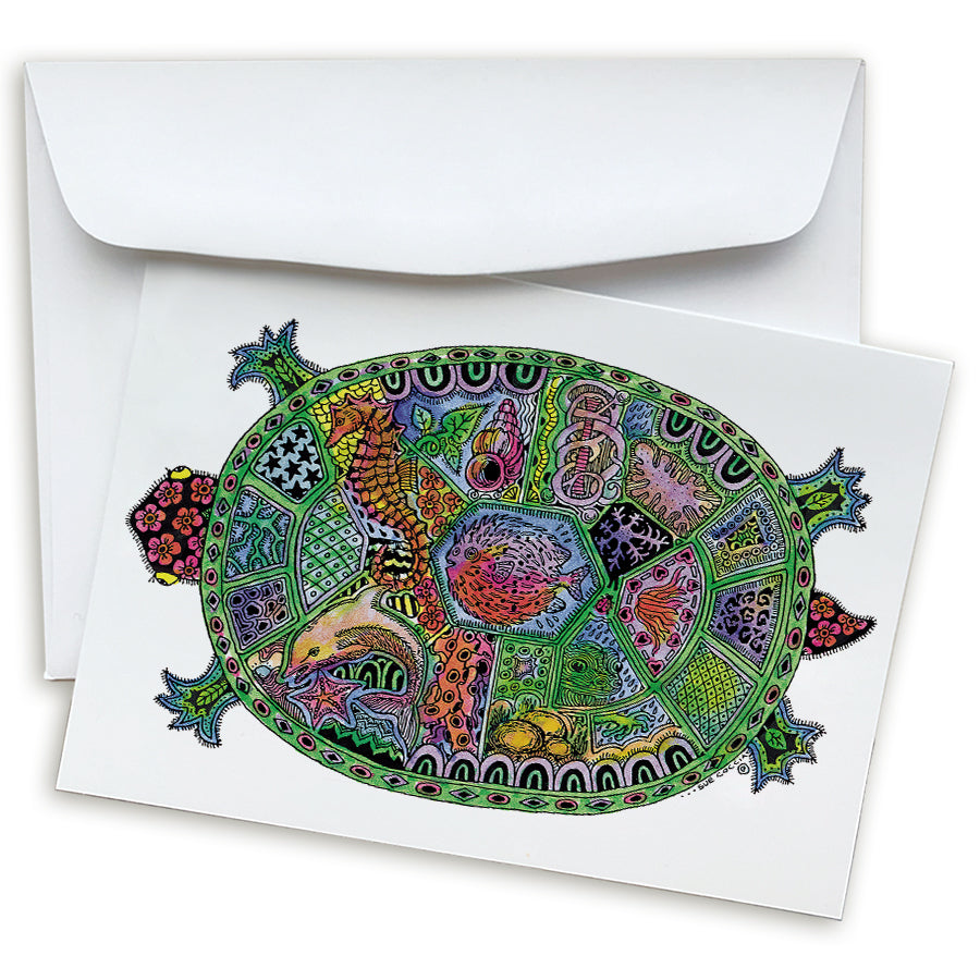 Turt Note Turtle Note Card – EarthArt International