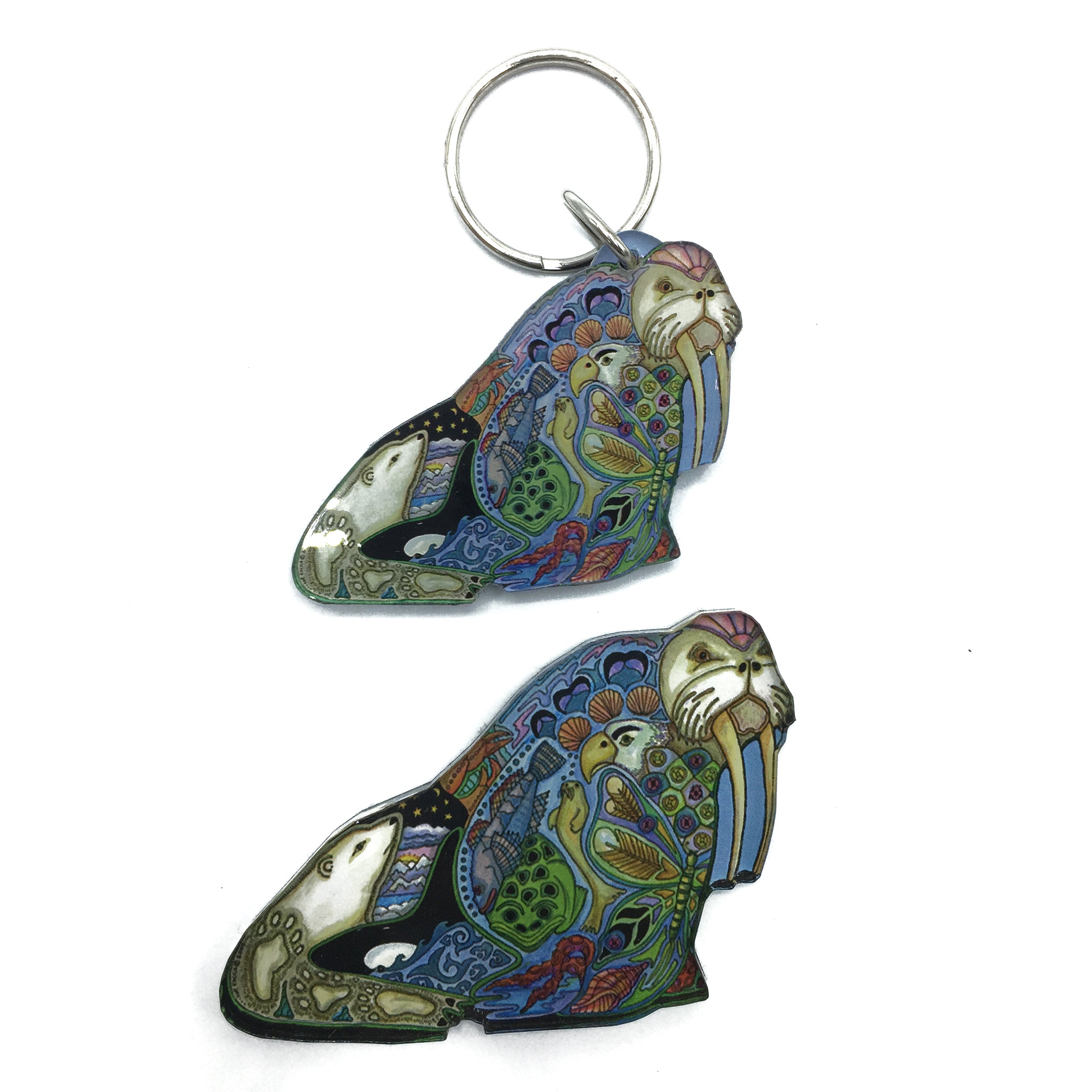 Walrus Magnets and Keychains