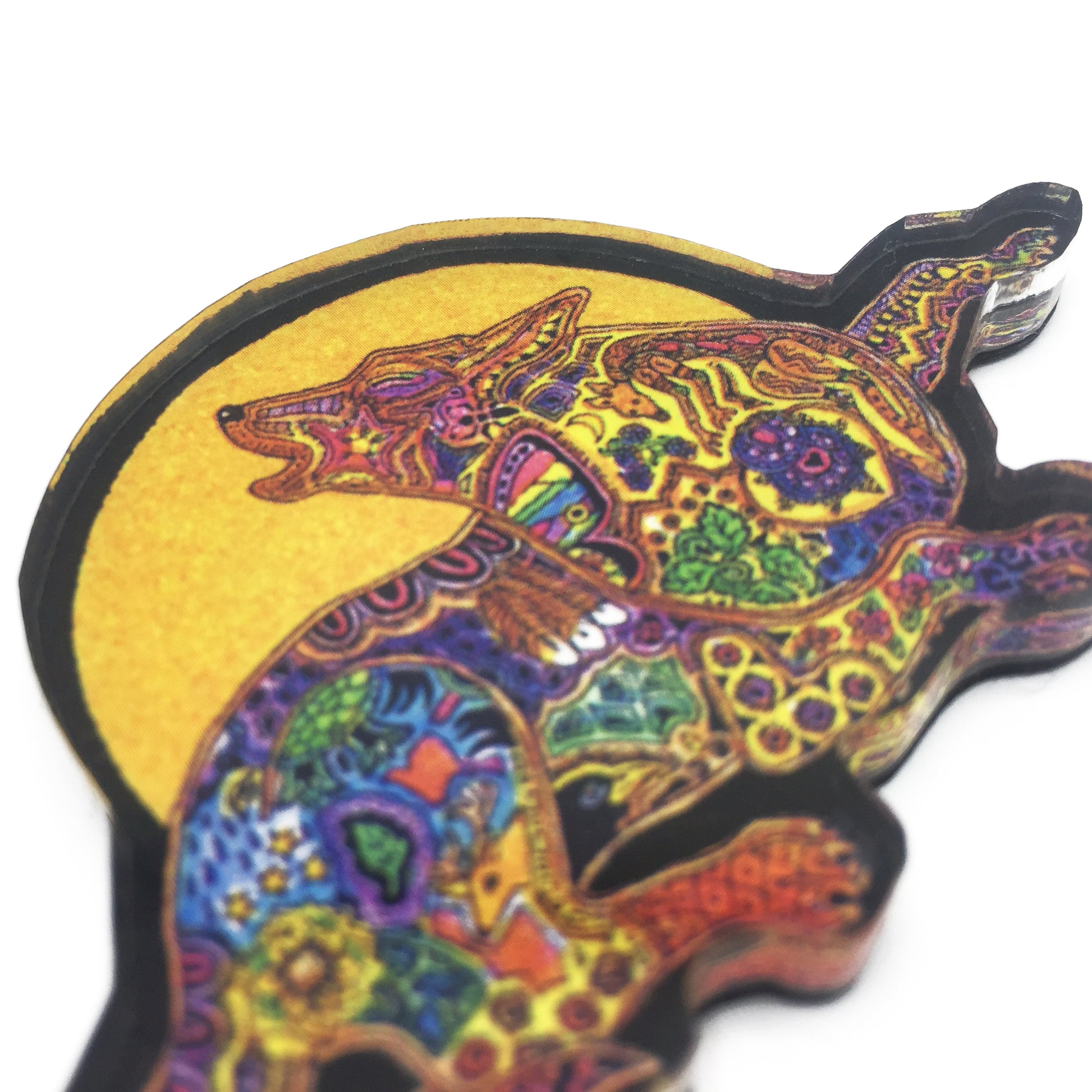 Wolf Magnets and Keychains