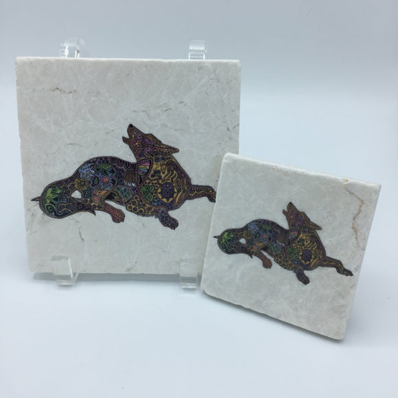 Wolf Coasters and Trivets