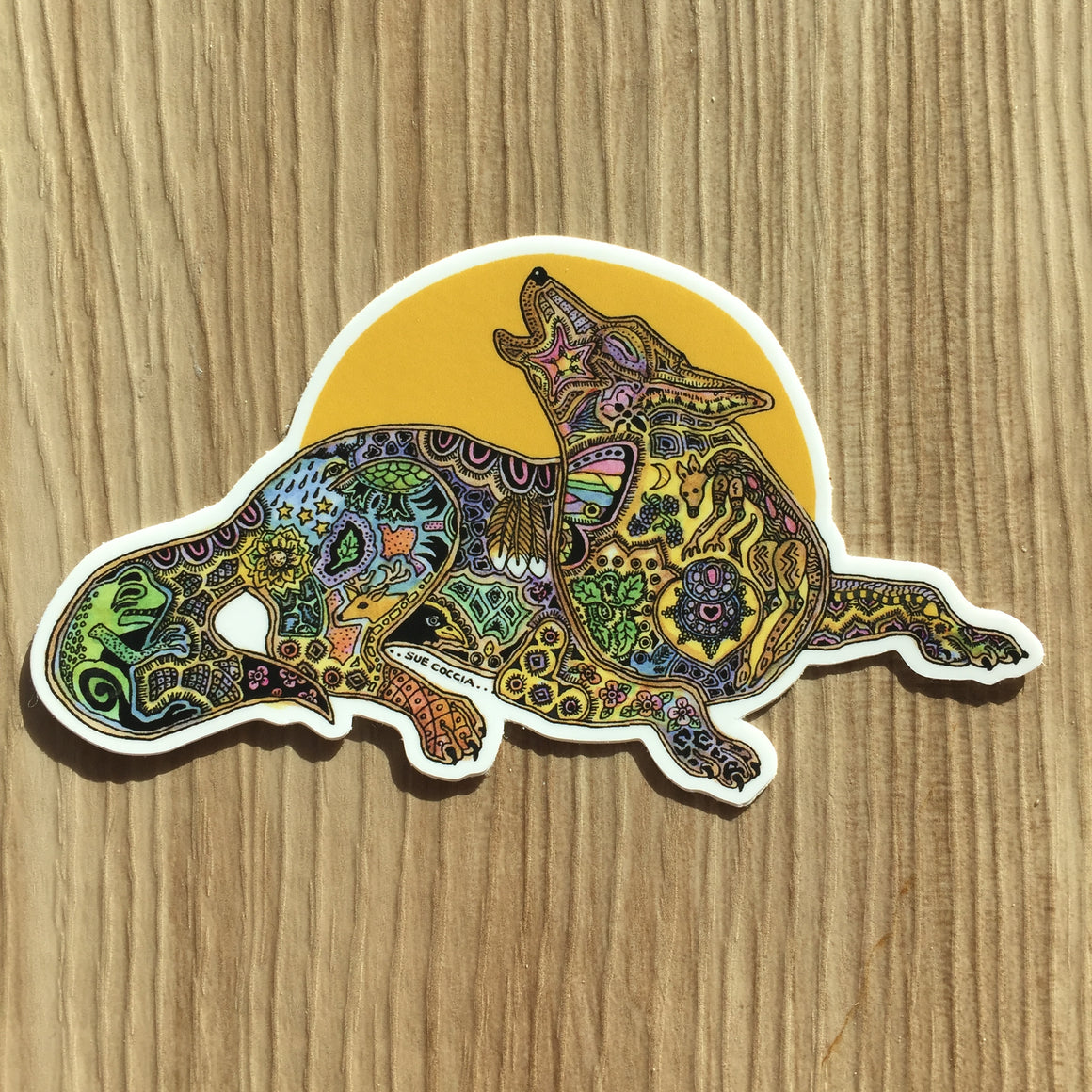 Wolf Sticker EarthArt International