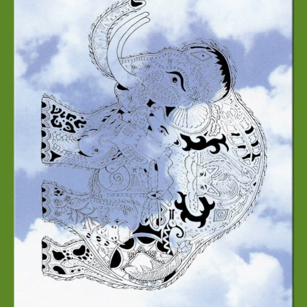 Woolly Mammoth Rubber Stamp