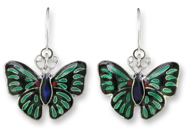 Apollo Metalmark Butterfly Earrings