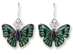 Apollo Metalmark Butterfly Earrings